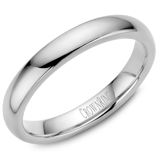 Crown Ring Carved (No Stones)