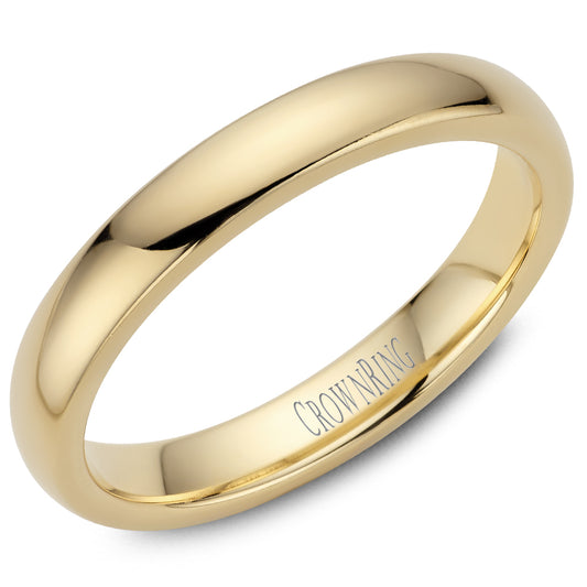 Crown Ring Carved (No Stones)