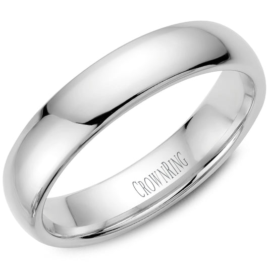 Crown Ring Carved (No Stones)