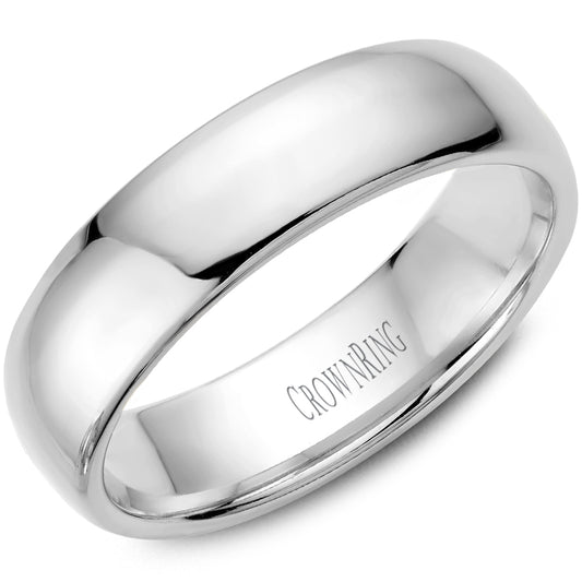 Crown Ring Carved (No Stones)