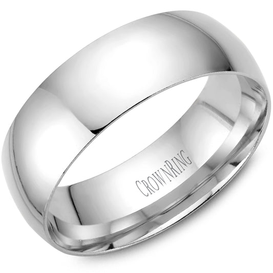 Crown Ring Carved (No Stones)