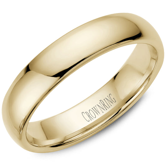 Crown Ring Carved (No Stones)