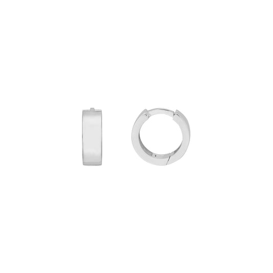 14K Yellow Gold Huggie Earrings