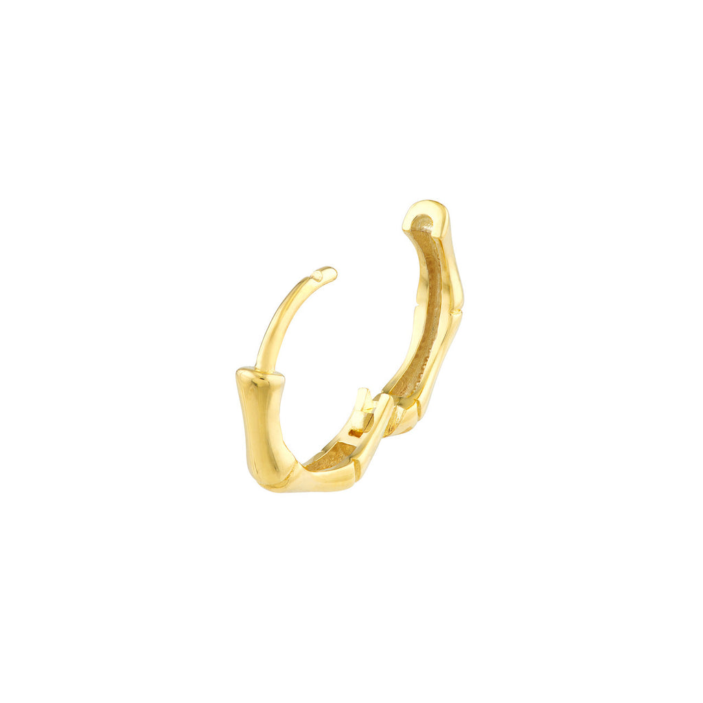 14K Yellow Gold Small Hoop Earrings