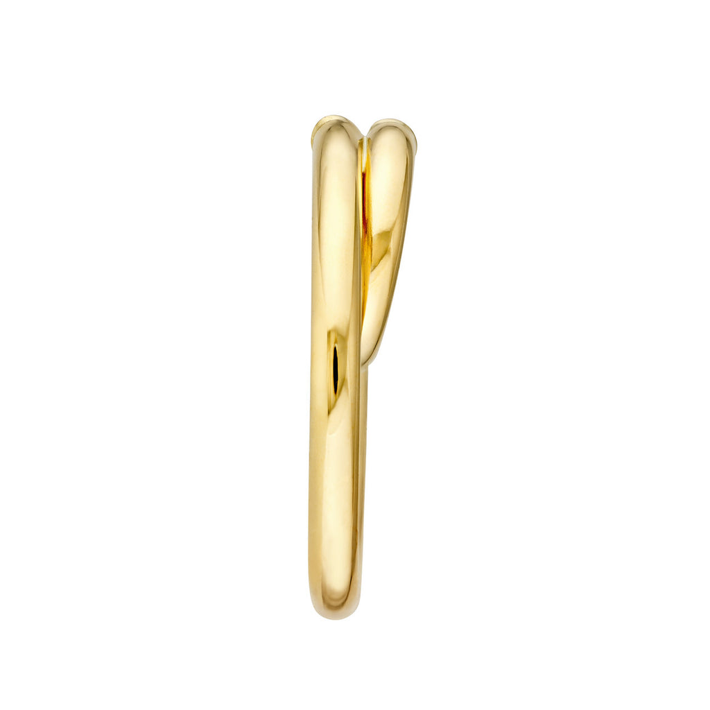 14K Yellow Gold Small Hoop Earrings
