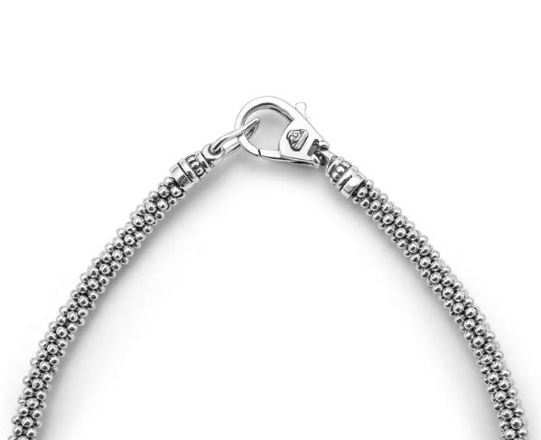 LAGOS Station Bracelet (No Stones) in Sterling Sil