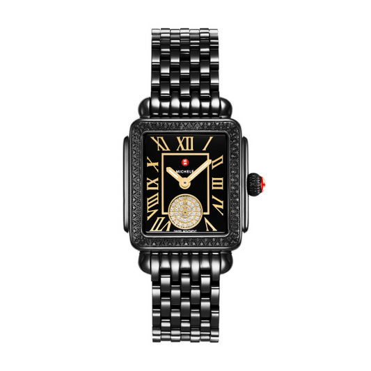 Ladies Michele Michele Deco Madison Fashion Timepieces Round Diamond MWW06G000051