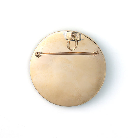 Marks Estate Department 2 Color Gemstone Necklace in 14 Karat Yellow Gold with 5 Cabochon Opals