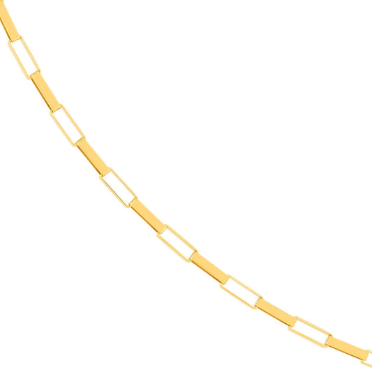 ReMARKable Designs Open Link Bracelet (No Stones) in 14 Karat Yellow Gold for Ladies