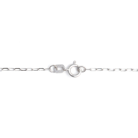 Beautiful Not Broken Collection Natural Diamond Necklace in 14 Karat White with 0.45ctw G I2 Marquise Diamond