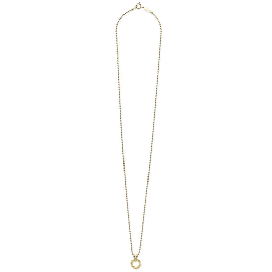 LAGOS Gold & Black Caviar Collection Necklace (No Stones) in 18 Karat Yellow Gold