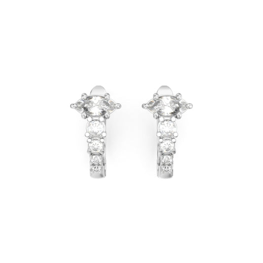 Noam Carver Natural Diamond Earrings in 14 Karat White Gold with 0.50ctw G/H SI2 Marquise Diamonds