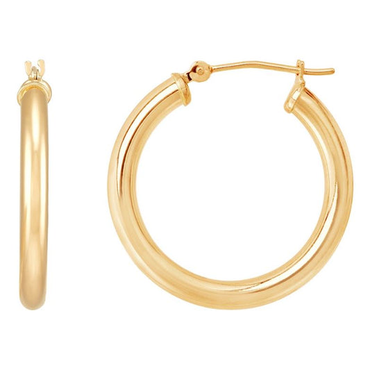ARMADANI Earrings (No Stones) in 14 Karat Yellow Gold
