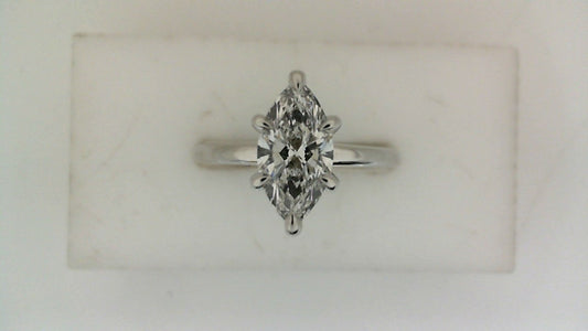 ReMARKable Designs Hidden Accent Complete Engagement Ring in 14 Karat White Gold with 1.05ctw of Round Lab-Grown Diamonds, Clarity: VS2, Color: F