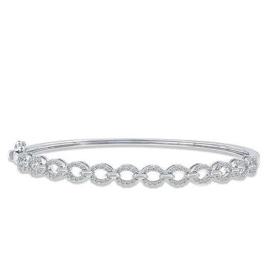 Natural Diamond Bracelet in 14 Karat Yellow with 0.75ctw Various Shapes Diamonds