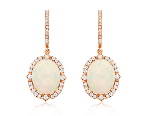 Royal Jewelry Manufacturing Inc. Color Gemstone Earrings