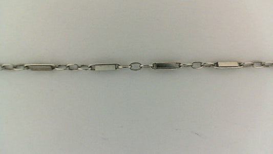 ReMarkable Estate Rope Chain in 14 Karat White Gold