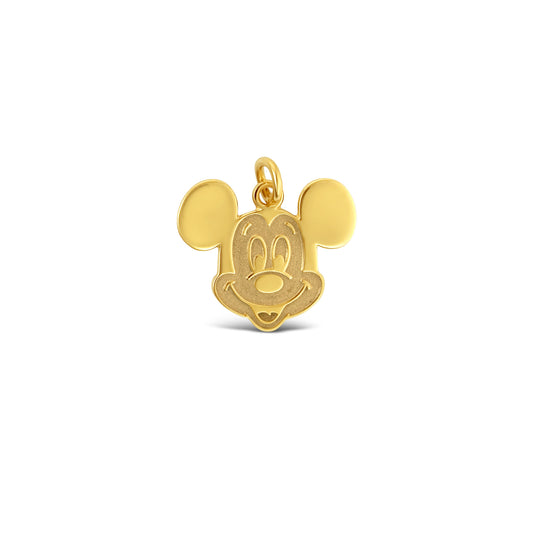 14K Yellow Gold Mickey Mouse Disney Charm