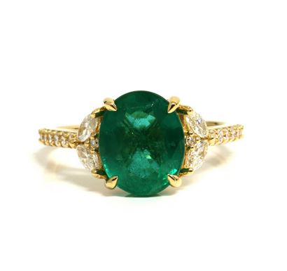 Color Gemstone Ring