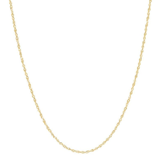 ReMARKable Designs Singapore Chain in 14 Karat Yellow Gold, 20" 1.15mm