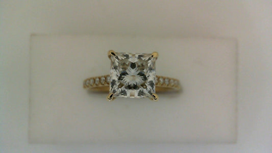 Lab-Grown Diamond Complete Engagement Ring