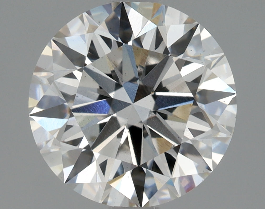Round brilliant-cut lab diamond, 1.93 carats.