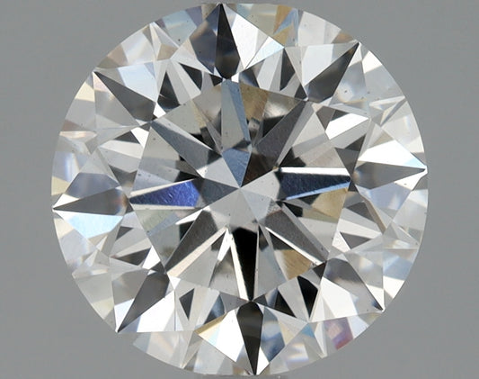 Round brilliant-cut lab diamond, 1.93 carats.