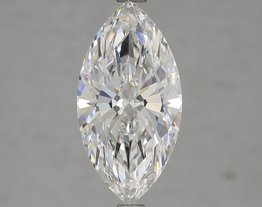 Marquise-cut lab diamond, 2.70 carats.