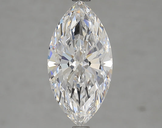 Marquise-cut lab diamond, 2.70 carats.
