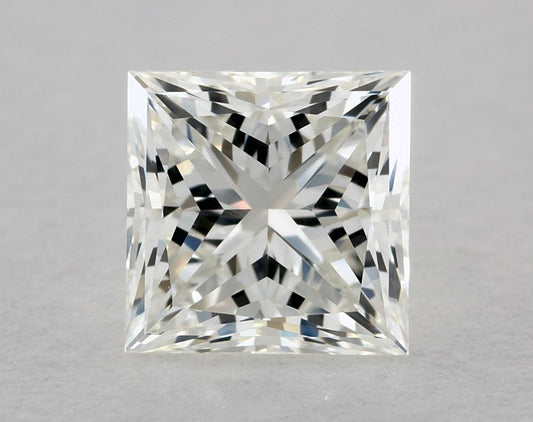 VDB Natural 0.87 Carat Princess Natural Diamond