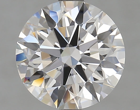 Round brilliant-cut lab diamond, 2.47 carats.