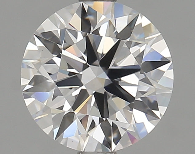 Round brilliant-cut lab diamond, 2.02 carats.