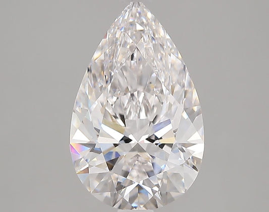VDB Lab 3.24 Carat Pear Lab Diamond