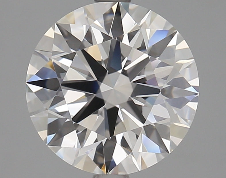 Round brilliant-cut lab diamond, 3.55 carats.