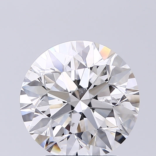 VDB Natural 2.50 Carat Round Natural Diamond