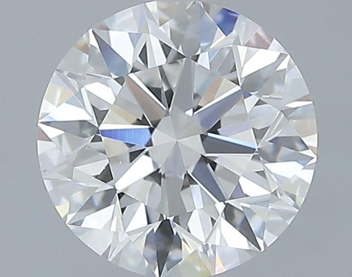 Round brilliant-cut natural diamond, 1.50 carats.
