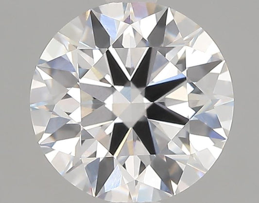 2.52 Carat Round Cut Lab Grown Diamond