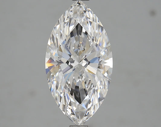 Marquise-cut lab diamond, 2.74 carats.