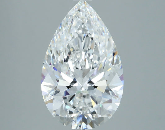3.81 Carat Pear Cut Lab Grown Diamond