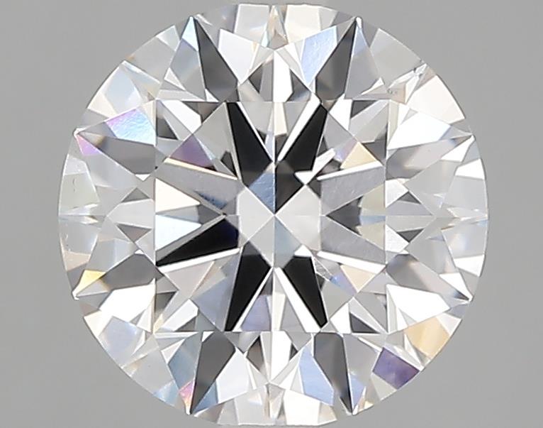 Round brilliant-cut lab diamond, 2.48 carats.