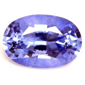 0.64 Carat Oval Cut Blue Sapphire