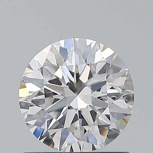 Round brilliant-cut diamond, 0.72 carats.