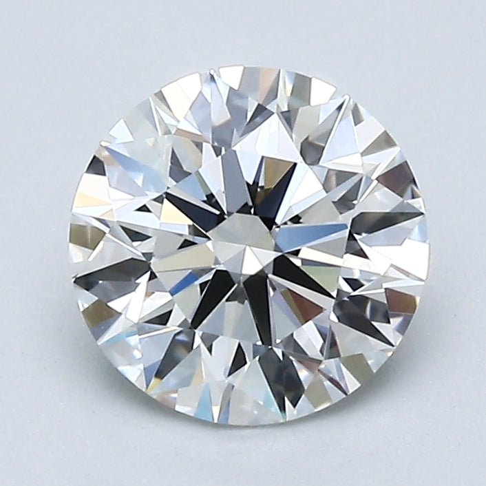 Round brilliant-cut diamond, 1.51 carats.
