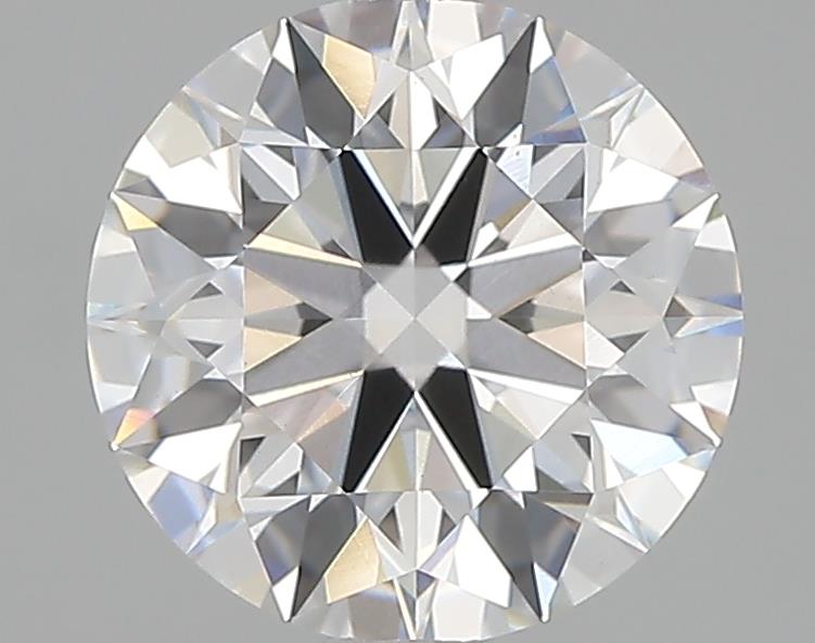 Round brilliant-cut lab diamond, 2.36 carats.