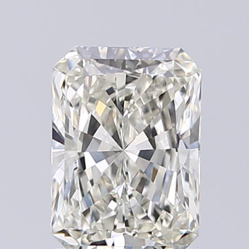 Radiant-cut natural diamond, 1.20 carats.