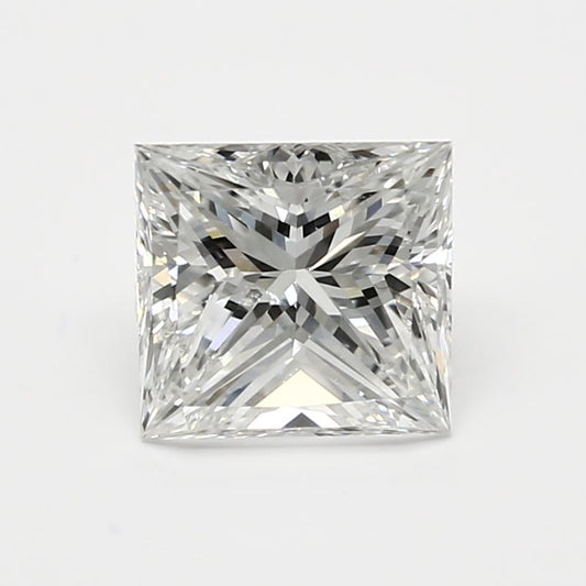 VDB Natural 1.00 Carat Princess Natural Diamond