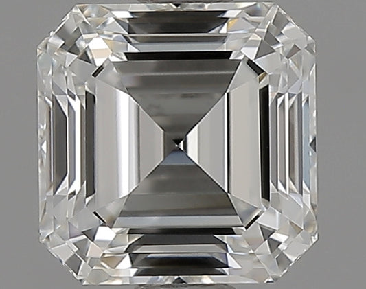 VDB Natural Asscher Natural Diamond, 1.07 Carat
