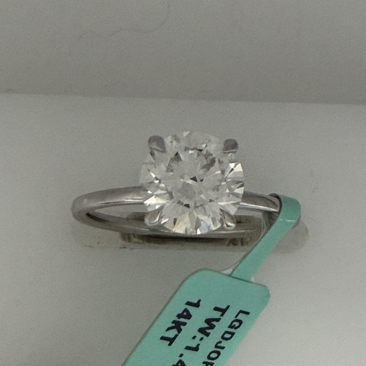 Lab-Grown Diamond Complete Engagement Ring