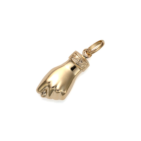 ReMarkable Estate Pendant Necklace (No Stones) in 18 Karat Yellow Gold