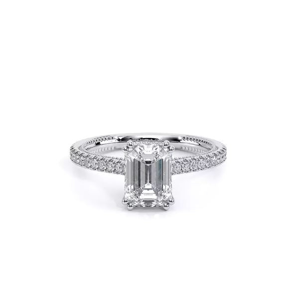 14K white gold diamond engagement ring.